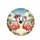 Pink Flamingos Sunglasses Tropical Beach Scene - Vacation Decor Gift Spare Tire Cover - 4
