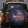 Grand Waving American Flag Starburst - Deep Red White Blue Independence Day Decor Spare Tire Cover - 5