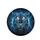 Blue Black Tiger Luminous Electric Eyes Ethereal Cosmic Dust - Wildlife Lover Decor Gift Spare Tire Cover - 4