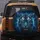 Blue Black Tiger Luminous Electric Eyes Ethereal Cosmic Dust - Wildlife Lover Decor Gift Spare Tire Cover - 5