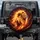 Lion Head Mane Flames Embers Smoke Trails Light Trails Sparks - Wildlife Lover Gift Spare Tire Cover - 1