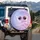Glamorous Eyes Hello Gorgeous - Luxury Lifestyle Gift for Women Spare Tire Cover - 3
