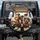 Five Dachshunds Driving Luxury Car Urban Scene - Pet Owner Auto Accessory Spare Tire Cover - 1