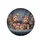 Yorkshire Terrier Puppies Pink Bows - Dog Lover Decor Gift for Pet Parents Spare Tire Cover - 4