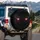 Menacing Red Eyes Dark Energy Mist - Dark Fantasy Gift for Fantasy Lover Spare Tire Cover - 3