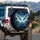 Majestic Ethereal Wings Divine Presence - Cosmic Spiritual Decor Gift Spare Tire Cover - 3