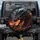 Fearsome Dragon Roaring Molten Fire - Fantasy Lover Gift Spare Tire Cover - 1