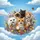 Six Domestic Cats Wildflower Meadow Monarch Butterfly - Cat Lover Decor Gift Spare Tire Cover - 6