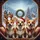 Corgis Santa Hat Antlers Christmas Wreath Winter Scene - Christmas Gift for Corgi Lover Spare Tire Cover - 6