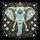 Ivory White Elephant Gold Teal Lotus Floral - Sophisticated Decor Gift Spare Tire Cover - 6