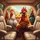 Rooster Chicks Driving Road Trip - Farmhouse Decor Bird Lover Gift Spare Tire Cover - 6
