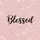 Blessed Shimmering Glitter Stardust - Grateful Living Daily Inspiration Decor Gift Spare Tire Cover - 6