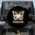 Majestic Luminous White Butterfly Delicate Veins Glowing Amber Freedom Text - Wildlife Lover Gift Spare Tire Cover - 1