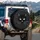 Black Cat White Eyes Whiskers Dark Cosmic Elements - Cat Lover Decor Gift Spare Tire Cover - 3