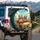 Sloth Family Tropical Jungle Adventure Flower Crown - Nature Lover Gift Spare Tire Cover - 3