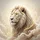 Majestic White Lion Golden Mane Ethereal Golden Light Radiant Background Wildlife Lover Gift Spare Tire Cover - 6