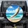 Light Brown White Feather Ocean Beach Blue Sky Tropical Lifestyle Gift Spare Tire Cover - 1