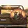 Cowboy Grizzly Bears Rustic Cabin Desert Sunset - Wildlife Lover Gift Spare Tire Cover - 2