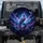Cosmic Phoenix Glowing Celestial Branch Nebula - Fantasy Lover Gift Spare Tire Cover - 1