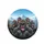 Laughing Gorillas with Sunglasses Mountain Landscape - Wildlife Lover Gift Spare Tire Cover - 4