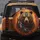 Grizzly Bear Amber Eyes Teal Gold Tribal Feathers Turquoise Beads Golden Ember Gift Spare Tire Cover - 5