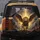 Golden Winged Lion Roaring - Fantasy Art Mythical Beast Lover Gift Spare Tire Cover - 5