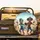 Screaming Zombies Desert Road Trip - Horror Fan Travel Gift Spare Tire Cover - 2