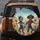 Screaming Zombies Desert Road Trip - Horror Fan Travel Gift Spare Tire Cover - 5