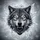 Fierce Snarling Wolf Head Ice Shards Frost Patterns - Wildlife Lover Gift for Nature Lovers Spare Tire Cover - 6