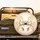 Iridescent Gemstone Satin Bow Pavé Diamonds Golden Filigree Spare Tire Cover - 2