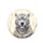 White Snow Leopard Hybrid Gold Jewelry - Wildlife Lover Fantasy Gift Spare Tire Cover - 4