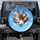 Curious Three Cats Scruffy Dog Floating Clouds Blue Sky - Decor Gift for Pet Lovers Spare Tire Cover - 1