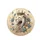 White Lion Crown Flowers Leaves Butterflies - Wildlife Decor Gift Spare Tire Cover - 4
