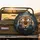 Powerful Tiger Face Piercing Yellow Eyes Deep Black Jungle Wildlife Lover Gift Spare Tire Cover - 2