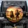Two Lions in Sunglasses Savanna Sunset Mountains - Adventure Wildlife Gift Spare Tire Cover - 1