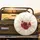 Delicate Butterfly Red Poppy Pampas Grass Wildflower - Nature Decor Gift Spare Tire Cover - 2