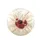 Delicate Butterfly Red Poppy Pampas Grass Wildflower - Nature Decor Gift Spare Tire Cover - 4