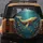Golden Whale Shimmering Jewel Mosaic Coral Scene - Underwater Life Decor Gift Spare Tire Cover - 5