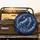 Cosmic Wolf Glowing Eyes Swirling Galaxies Constellations Nebula - Deep Space Lover Gift Spare Tire Cover - 2