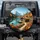 Autumn Mountain Lake Cabin Dahlias Asters - Nature Lover Gift Spare Tire Cover - 1
