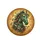 Emerald Horse Head Gold Filigree Ruby Gems - Fantasy Opulence Horse Lover Gift Spare Tire Cover - 4