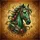 Emerald Horse Head Gold Filigree Ruby Gems - Fantasy Opulence Horse Lover Gift Spare Tire Cover - 6