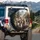 Five Expressive Dogs Mountain Wilderness - Adventure Seeker Wildlife Lover Gift Spare Tire Cover - 3