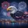 Bald Eagle American Flag Statue of Liberty Independence Day Patriotic Decor Gift Spare Tire Cover - 6