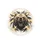 Grizzly Bear Head Roaring Golden Dust - Wildlife Lover Gift Spare Tire Cover - 4