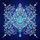 Blue Aquamarine Gemstones Silver Filigree - Luxury Decor Gift for Jewelry Lover Spare Tire Cover - 6