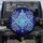 Blue Aquamarine Gemstones Silver Filigree - Luxury Decor Gift for Jewelry Lover Spare Tire Cover - 1