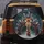 Giraffe Head Distinctive Spotted Pattern Crystalline Shards Spare Tire Cover - 5