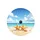 Golden Starfish Spiral Seashell Tropical Beach - Coastal Decor Gift Spare Tire Cover - 4