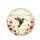 Ruby-throated Hummingbird Pink Coneflower Wildflowers Music Wildlife Lover Gift Spare Tire Cover - 4